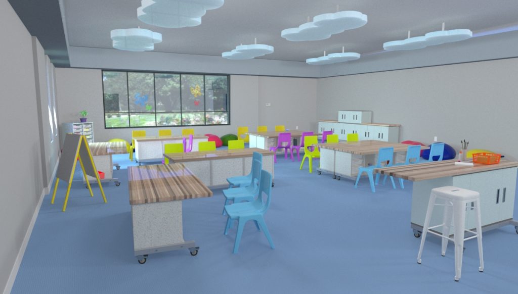 Optimized-CEF Chameleon Elementary Room Example