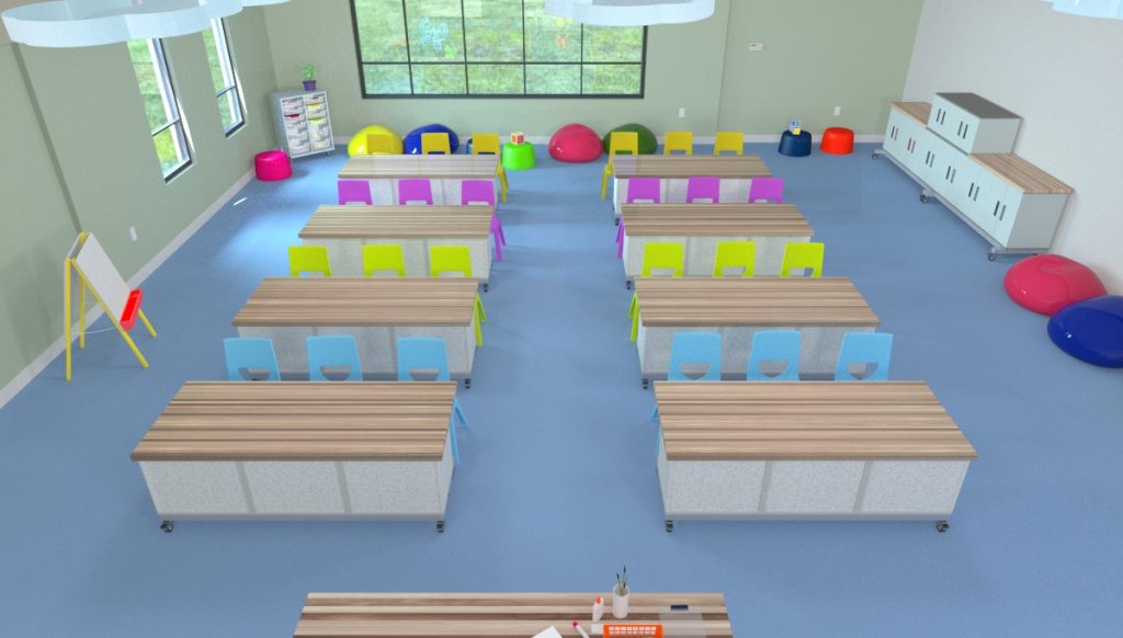 Optimized-CEF Chameleon Elementary Room Example 3